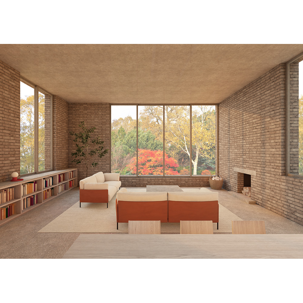 Erbar Mattes Architects West Sussex House Horsham living room