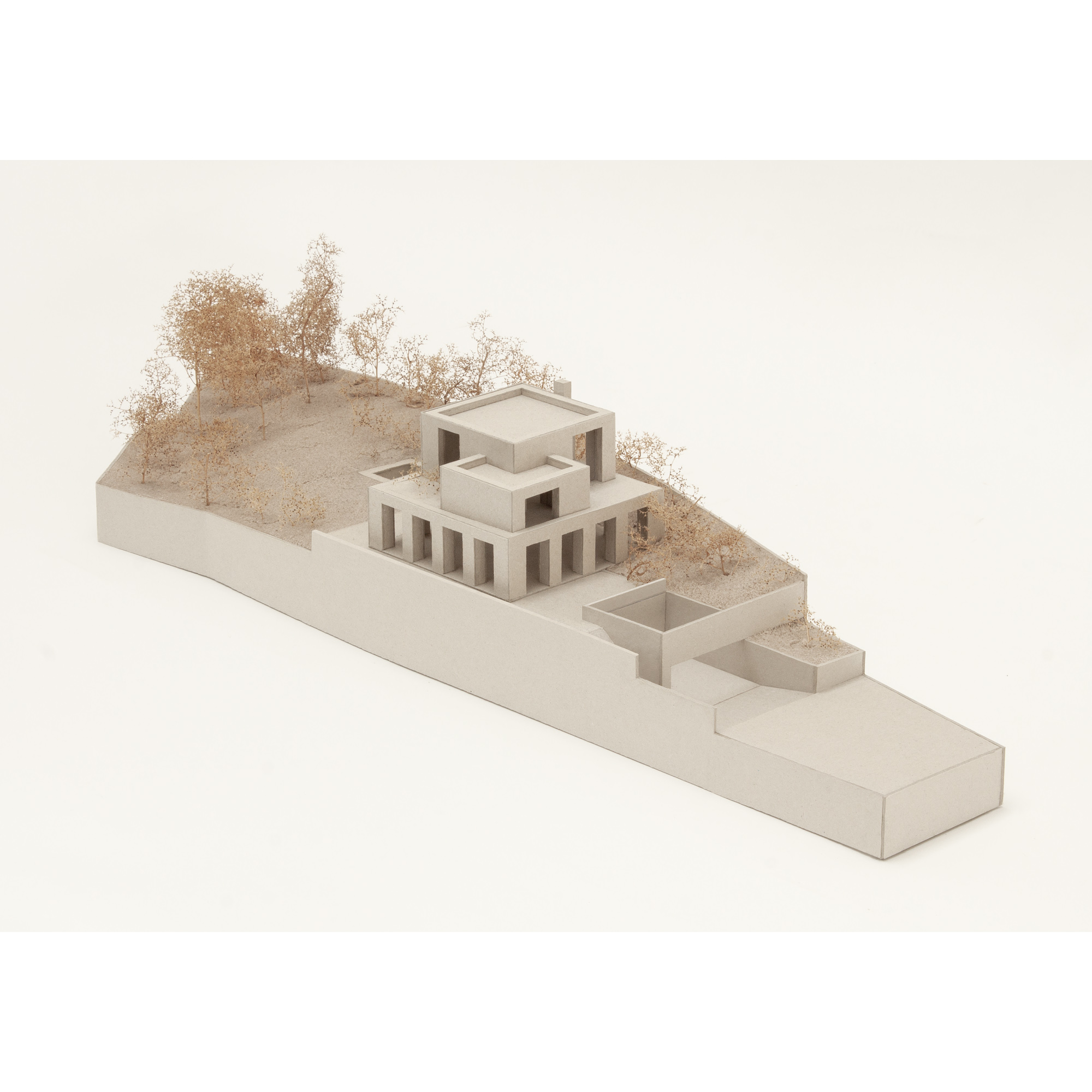 Erbar Mattes Architects West Sussex House Horsham model
